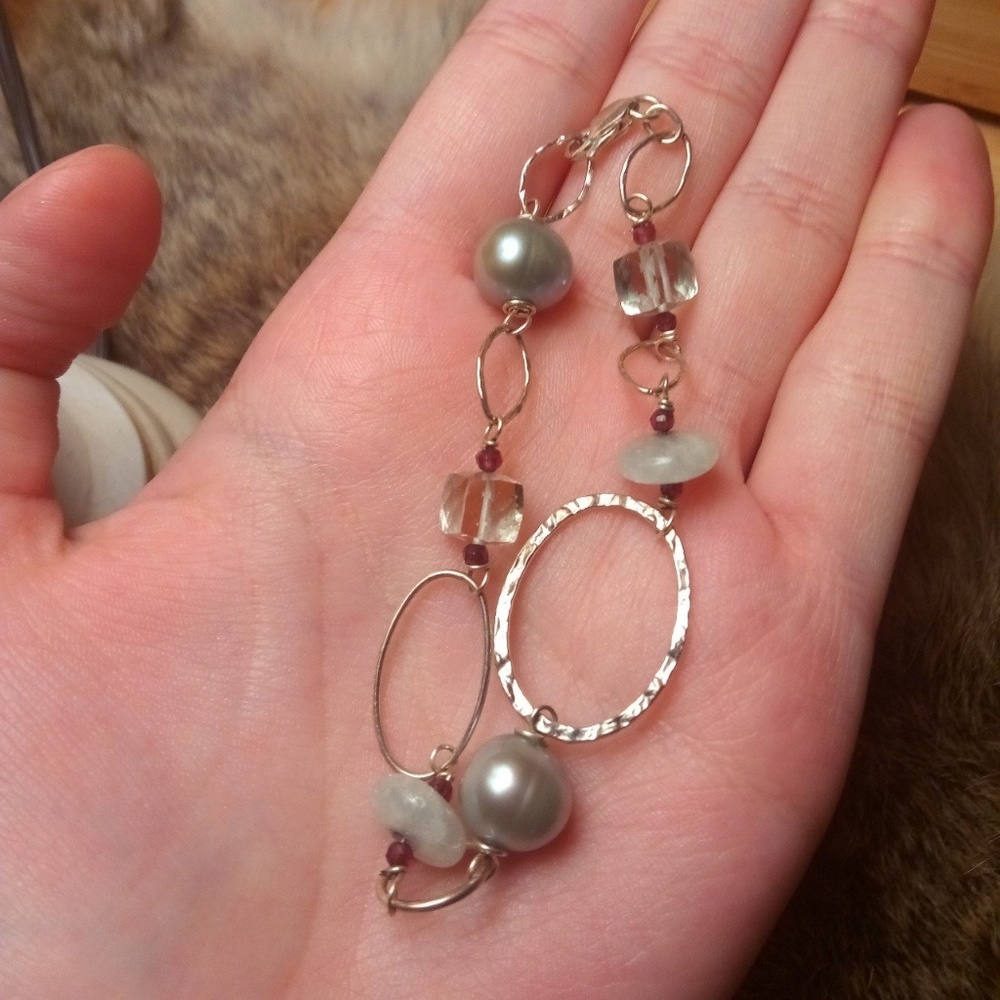 Beautiful handmade sterling silver bracelet